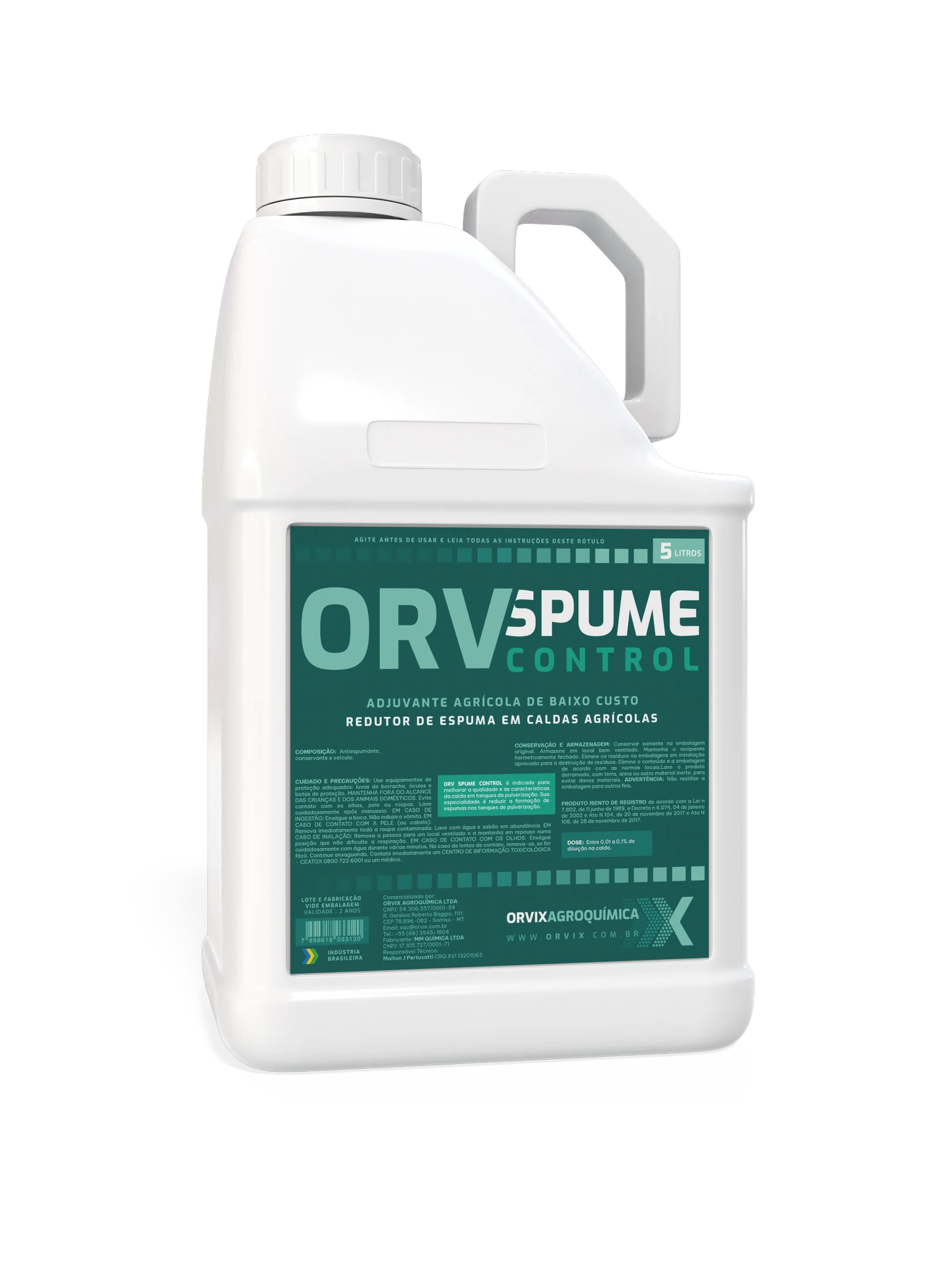 Embalagem de ORV Spume Control