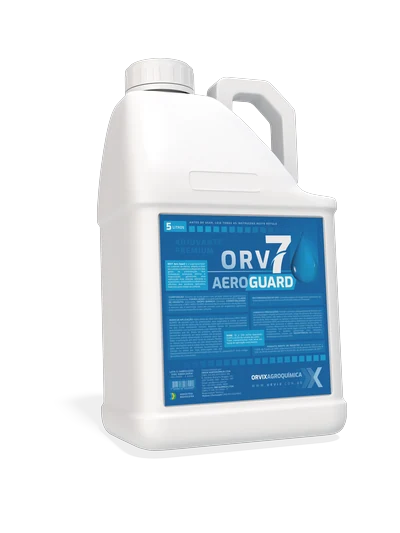 ORV7 Aero Guard, adjuvante antideriva em embalagem de 5 litros