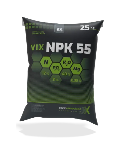Embalagem do VIX NPK55