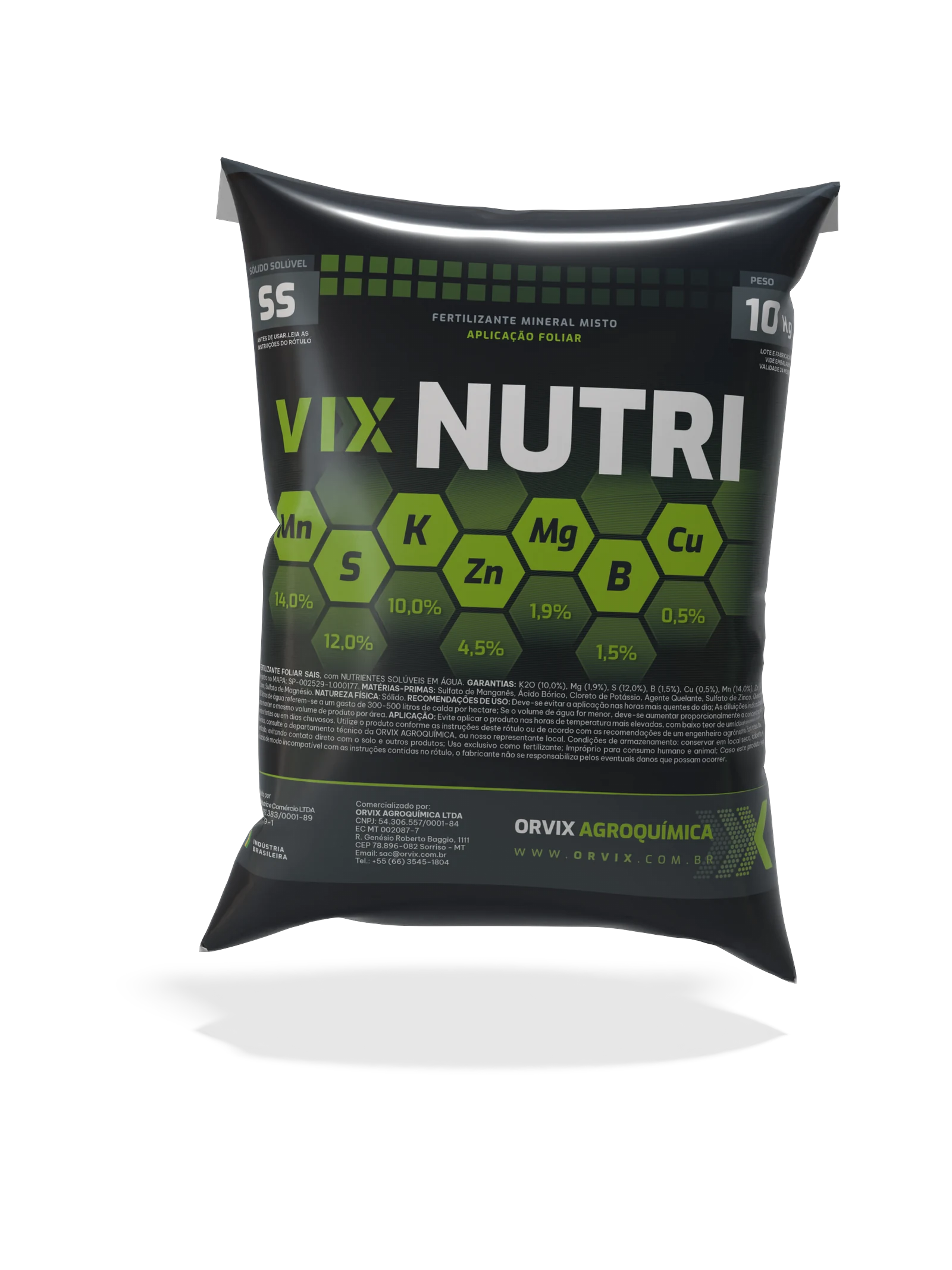 Embalagem de VIX Nutri