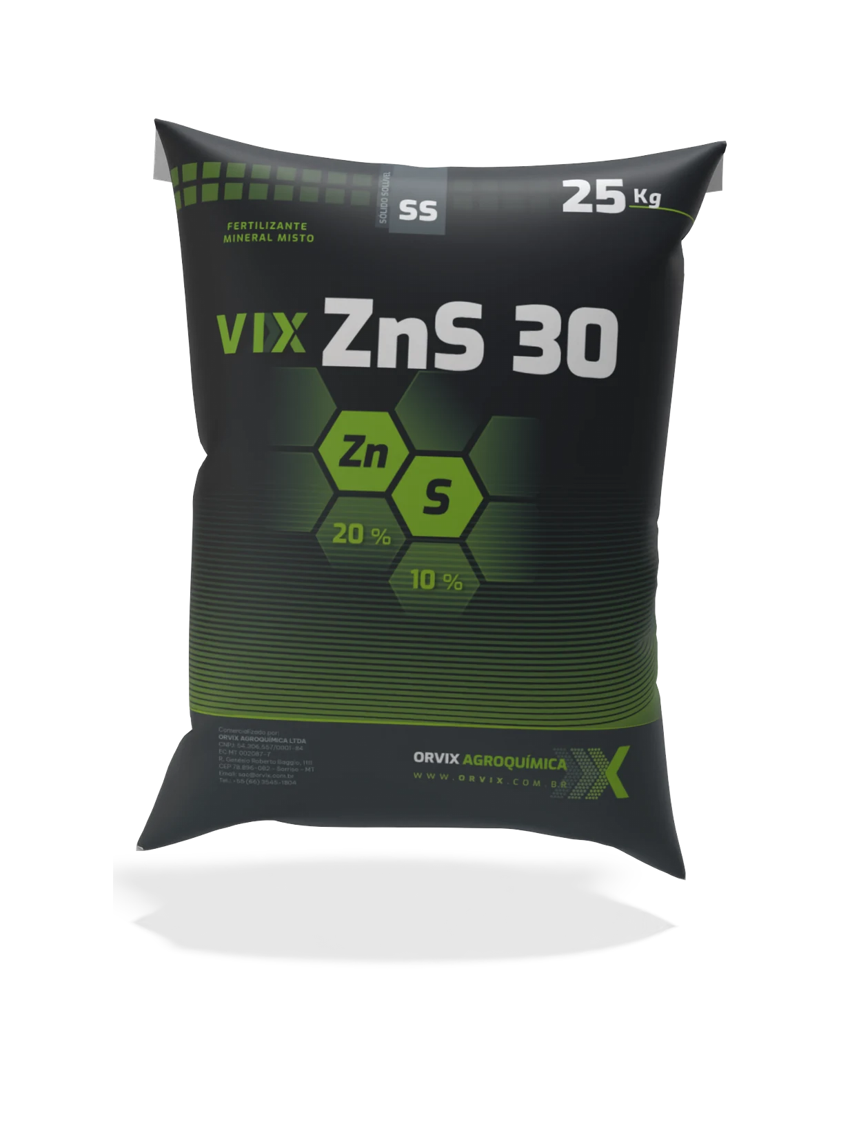 Embalagem de VIX ZnS30